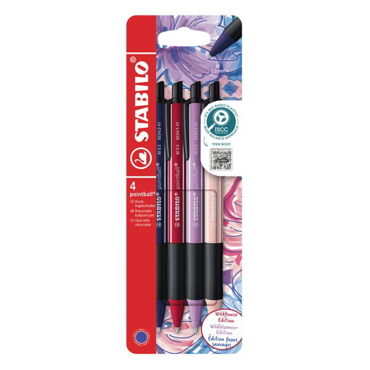 Ballpoint Pen STABILO pointball NatureCOLORS Wildflower